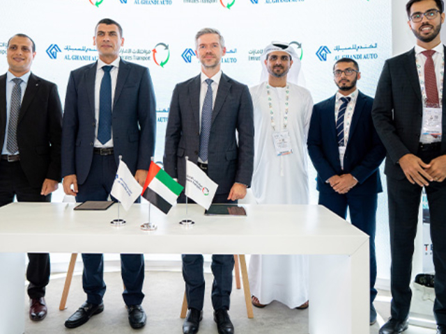 Emirates Transport Trials Innovative Off-Grid EV Solar Charger with Al Ghandi Auto at GITEX Global 2024